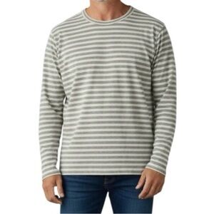 Faherty Men’s Cloud Stripe Reversible Long Sleeve T-Shirt